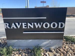 Ravenwood Community Sign